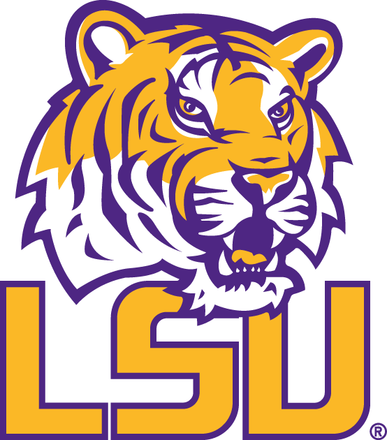 LSU Tigers 2002-Pres Alternate Logo v7 diy DTF decal sticker